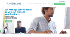 Desktop Screenshot of 1totaltech.com